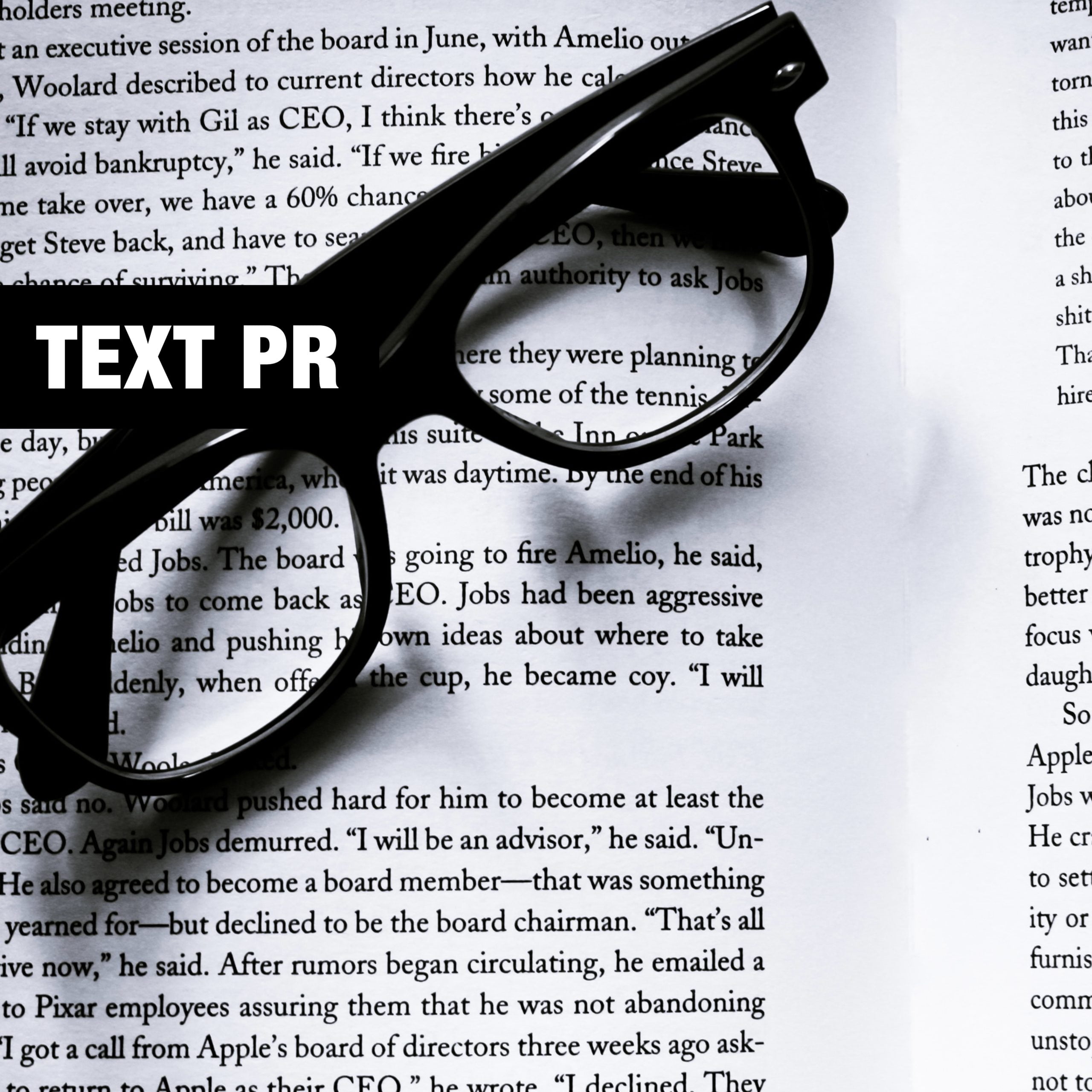 Text PR